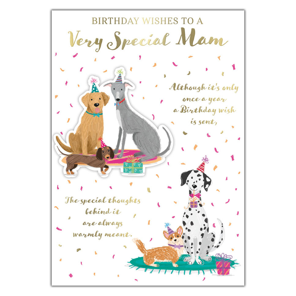 Prelude 6 Pack Cards C90 Birthday Mam