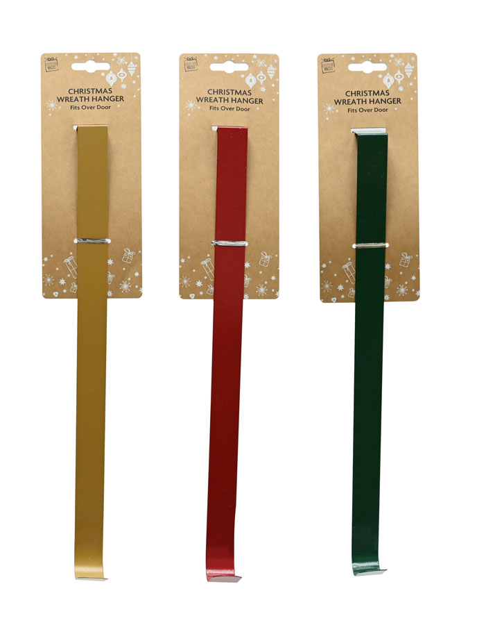 Uncle Bills 24-pack artificial wreath hangers measuring 35.5cm, designed for hanging wreaths and decorative floral arrangements.