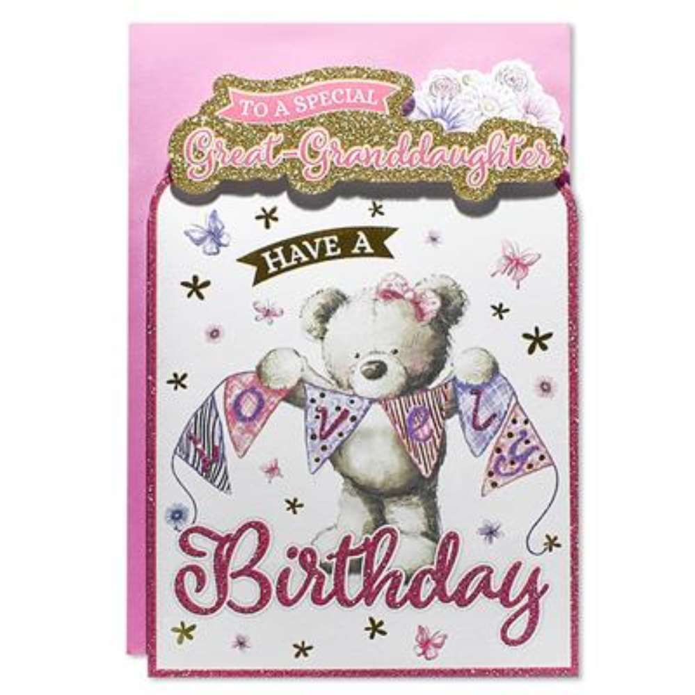 Prelude Platinum C75 Birthday Gt-Granddaughter 6pk