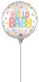 Anagram Foil Balloon Satin Modern Baby 9