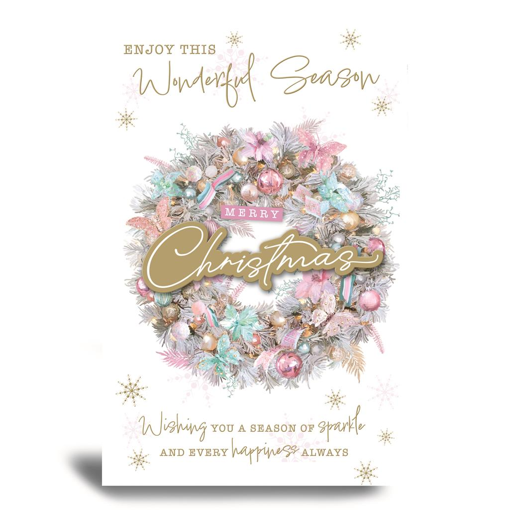 Prelude 6 Pack Cards C75 Christmas Wreath