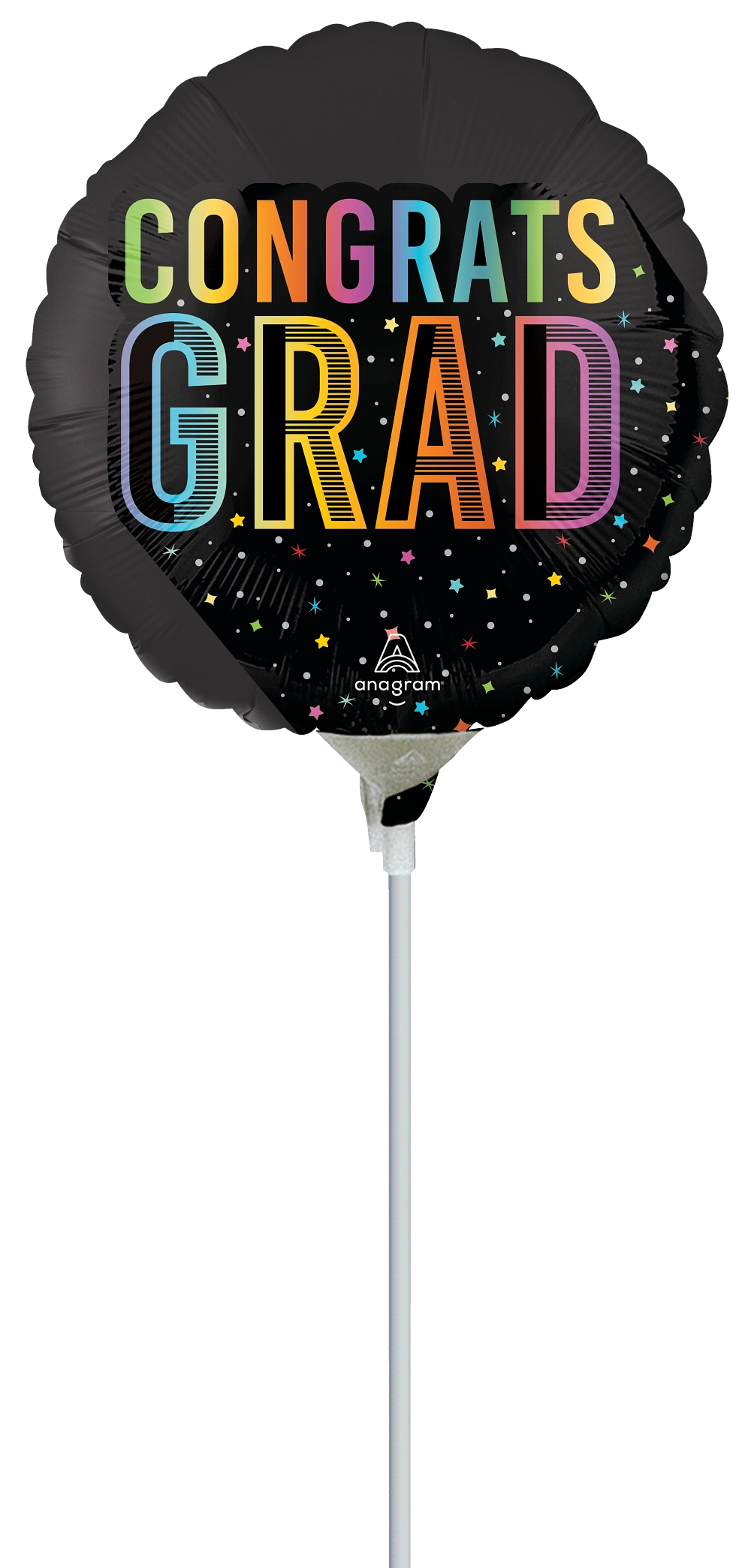 Anagram Foil Balloon Satin Cosmic Future Grad 9
