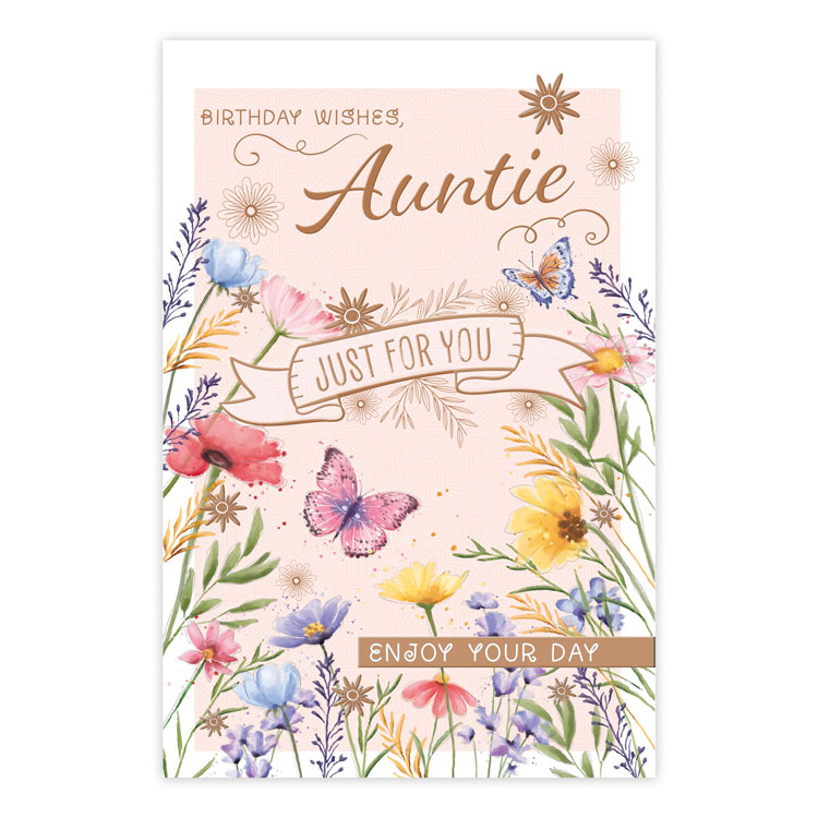Prelude C75 Birthday Auntie 6pk