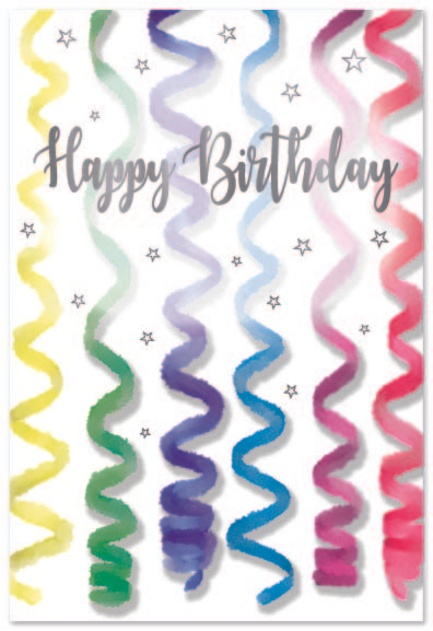 Simon Elvin 6 Pack Cards C50 Birthday