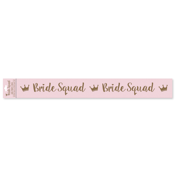Eurowrap Sash Bride Squad Pink & Gold