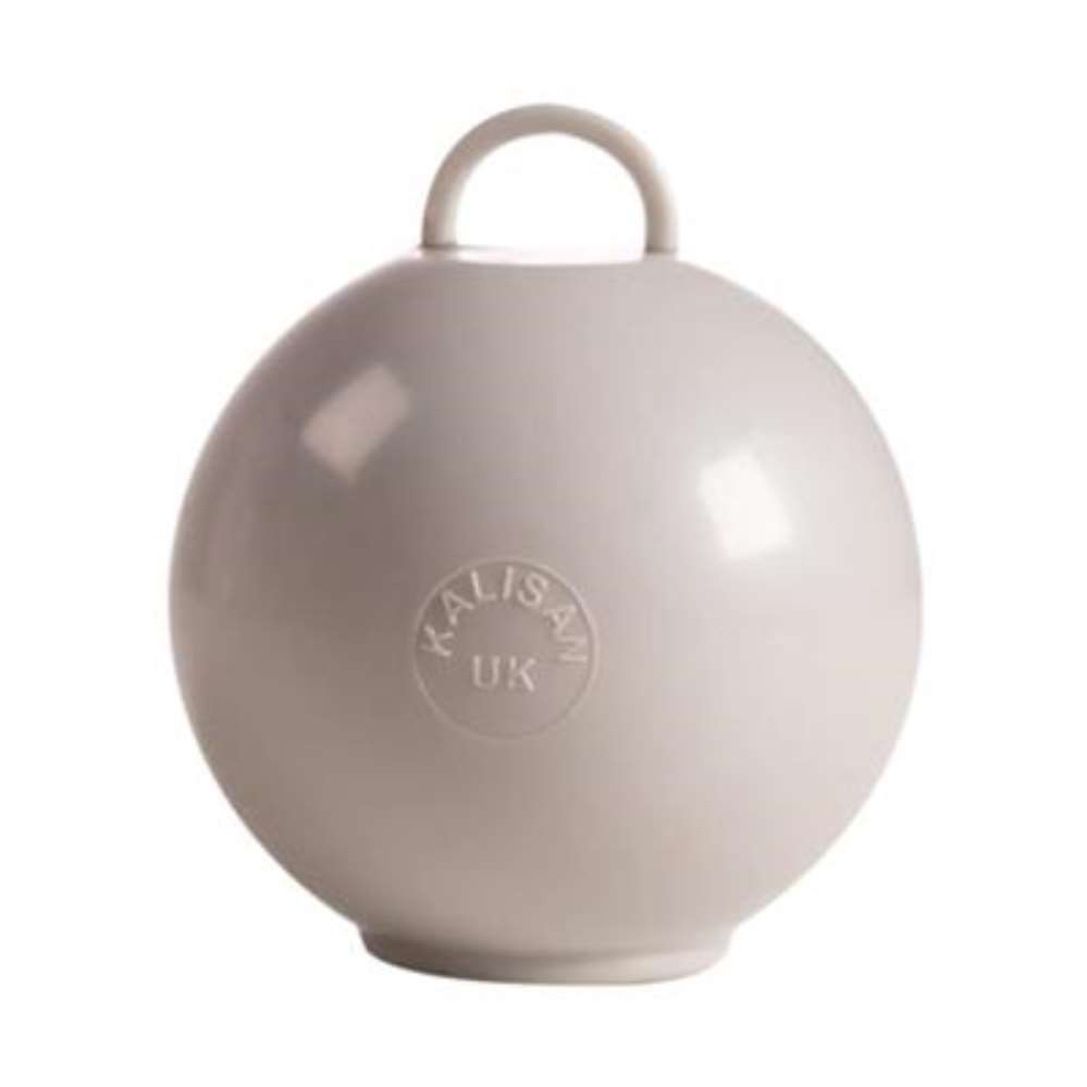 Kalisan 25 Pack Balloon Weight Round Silver 75g