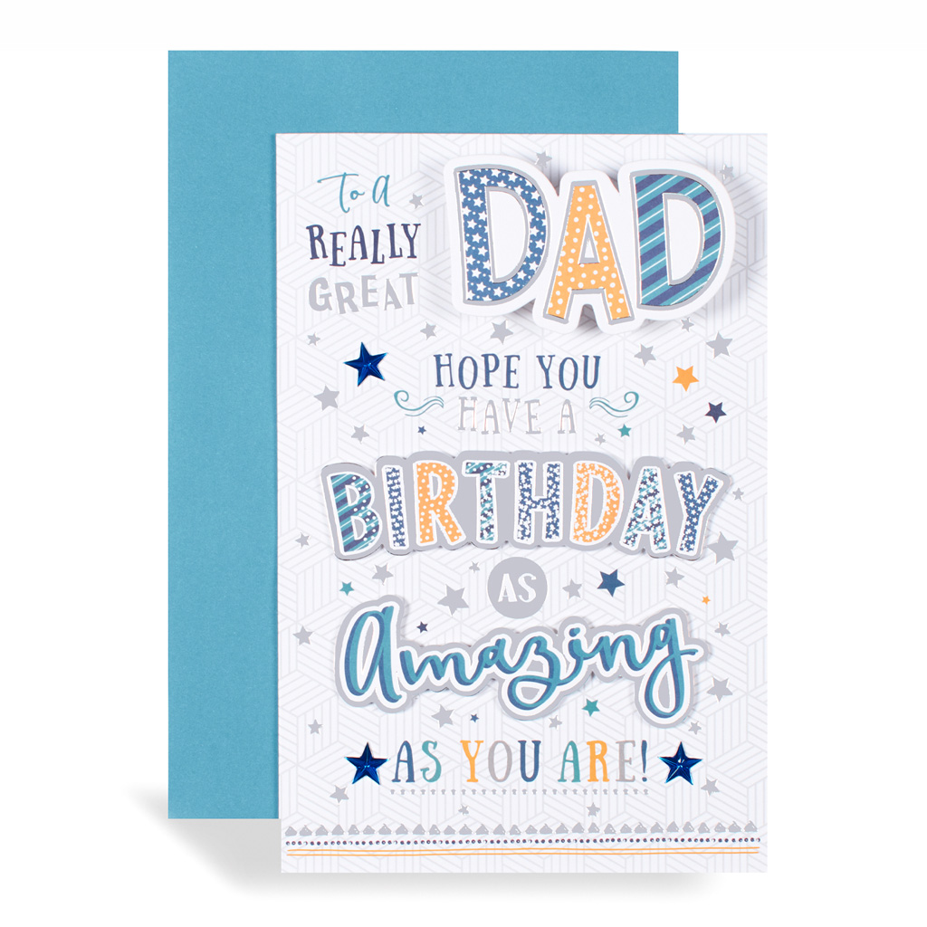 Excellence 6 Pack Cards C75 Birthday Dad