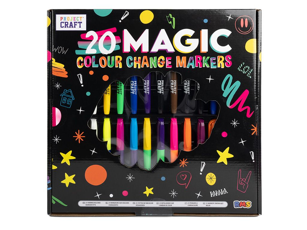 RMS 20 Pack Magic Colour Changing Pens