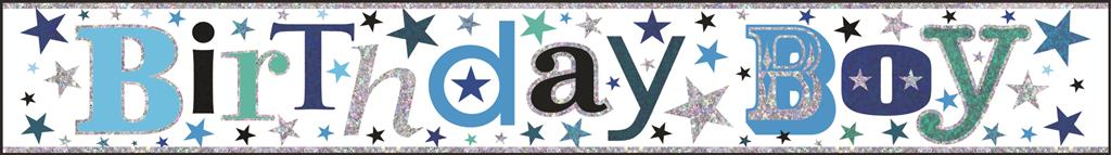 Simon Elvin Banner Birthday Boy 9ft