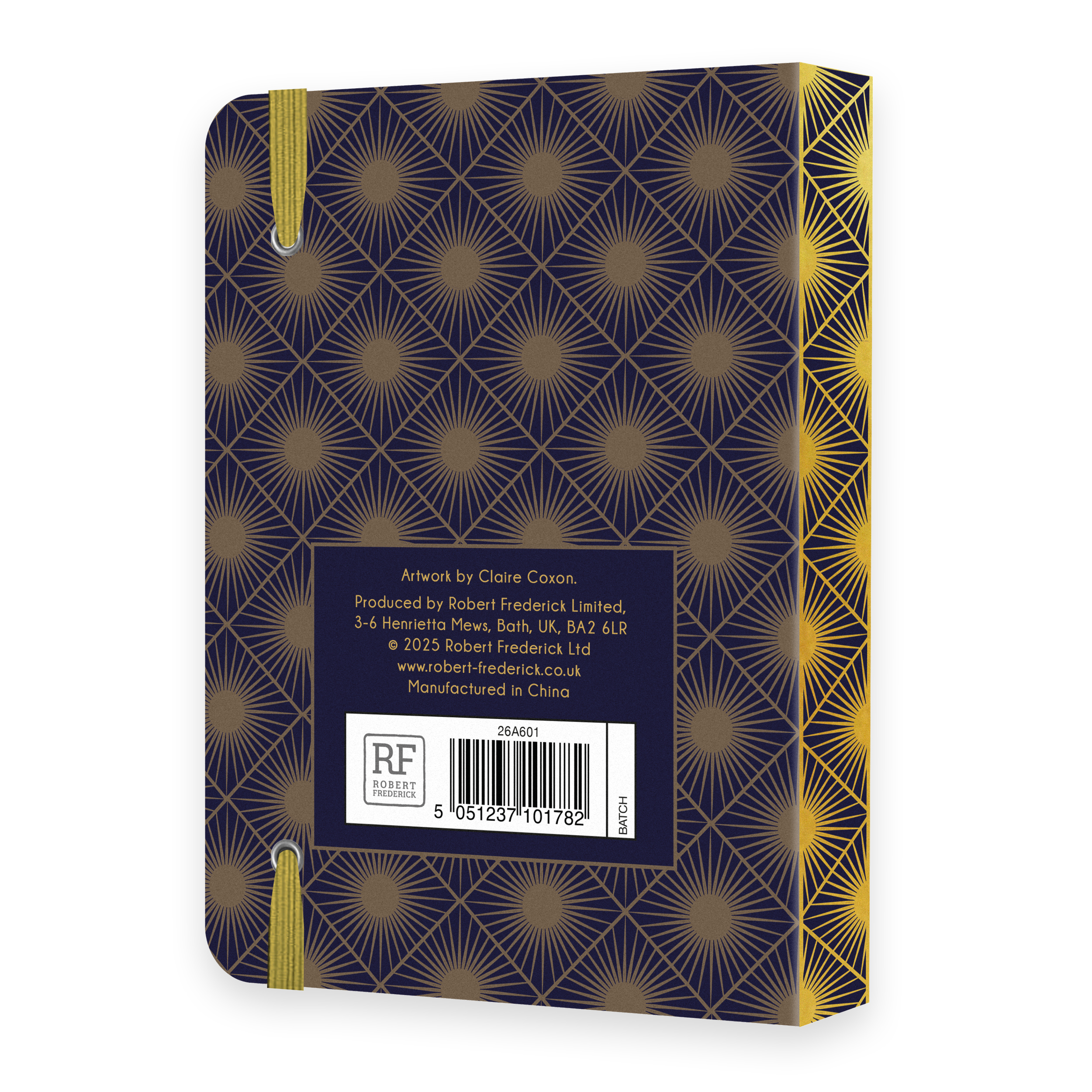 Diary A6 Claire Coxon Art Deco 2027