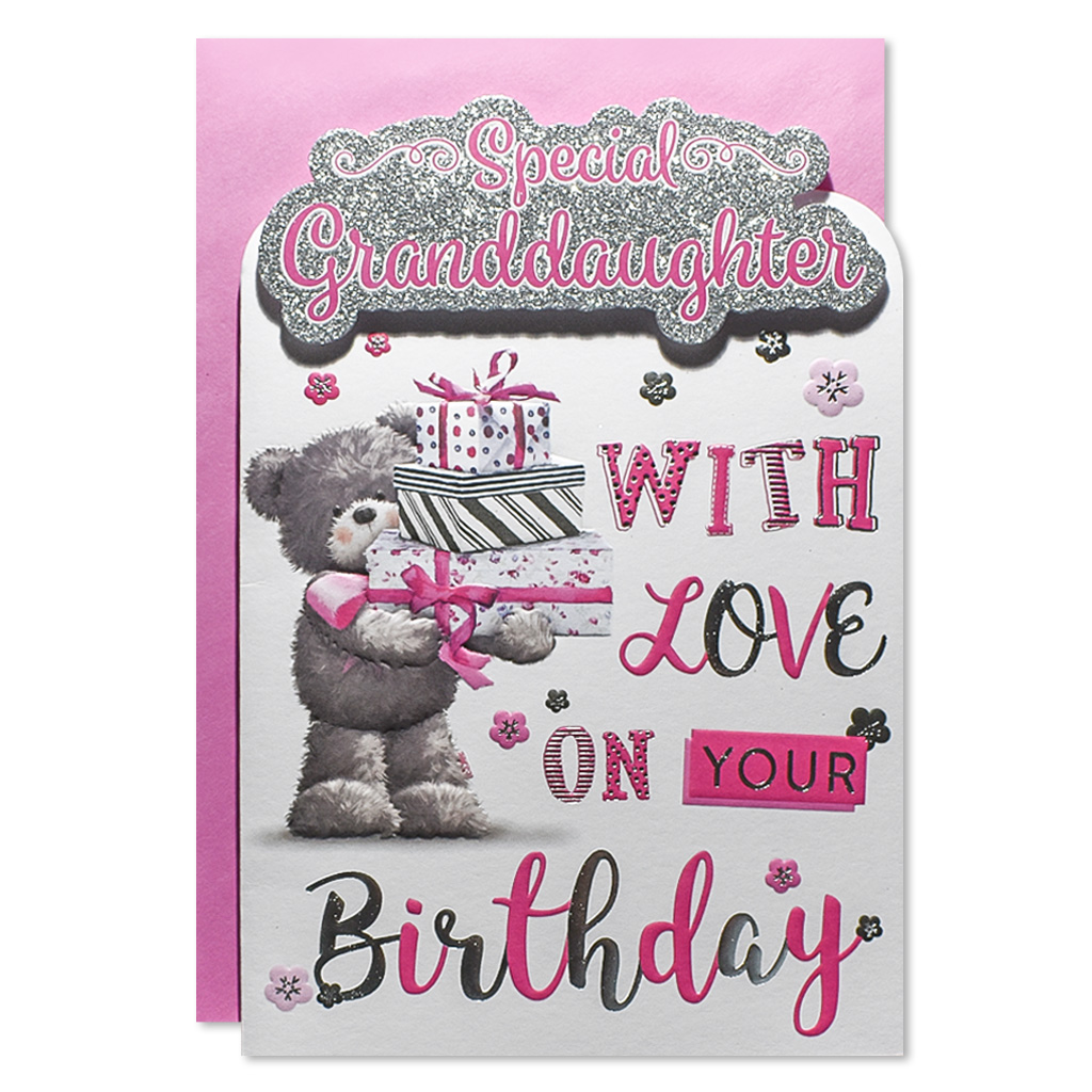 Prelude Platinum C75 Birthday Granddaughter 6pk
