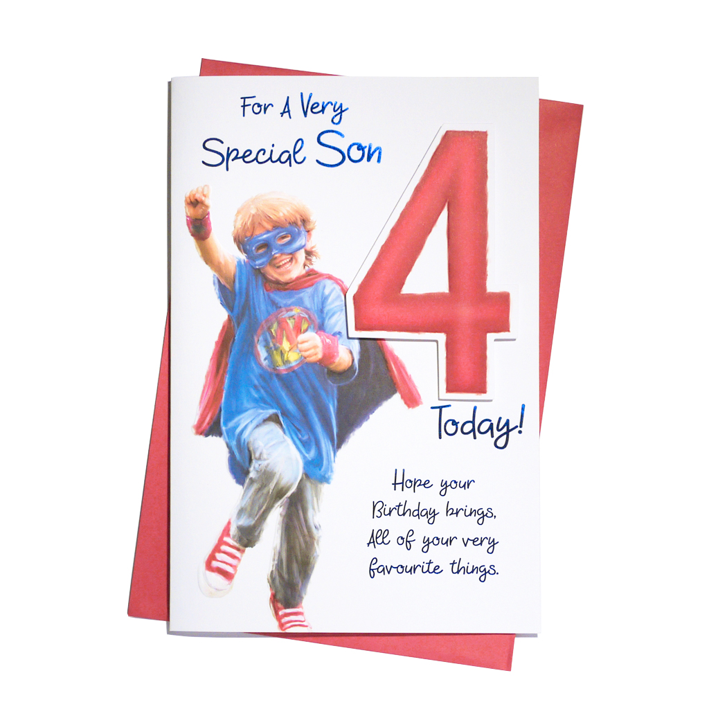 Prelude C75 Birthday Age 4 Son 6pk