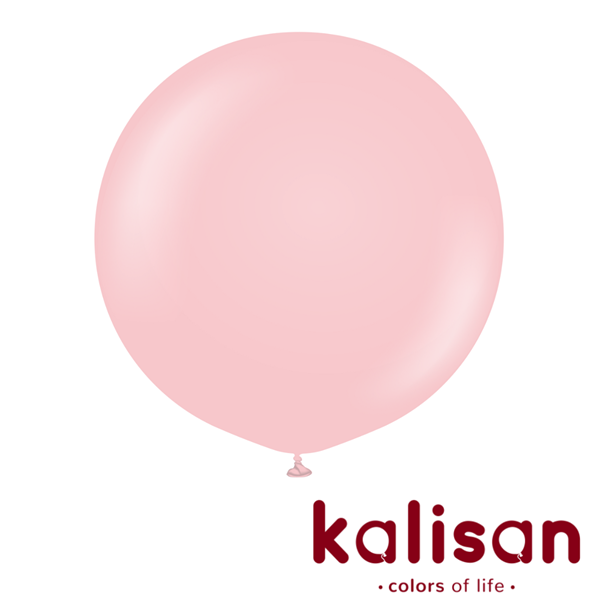 Kalisan Macaron Pink 36" Latex Balloons 2pk