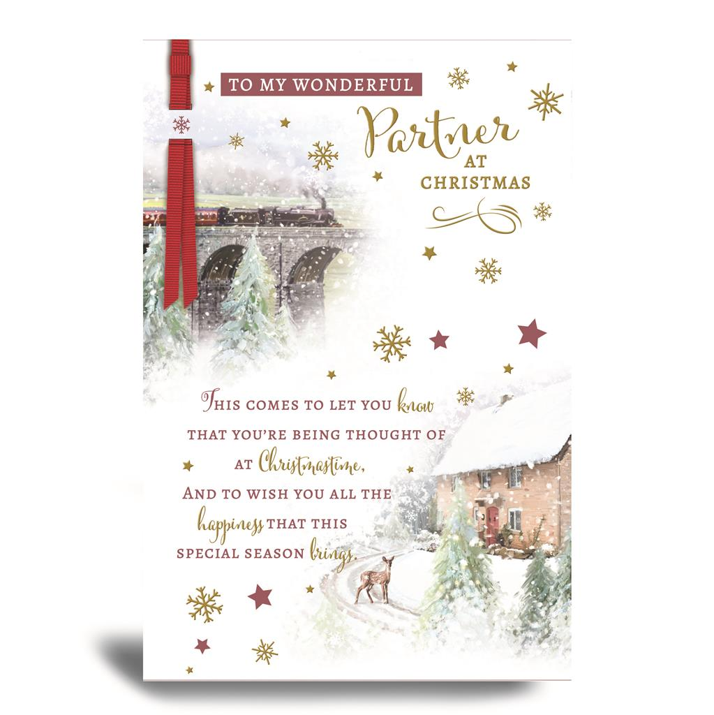 Prelude 6 Pack Cards C75 Christmas Partner Train