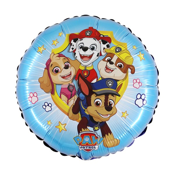 Paw Patrol Action 18" Round Foil Balloon