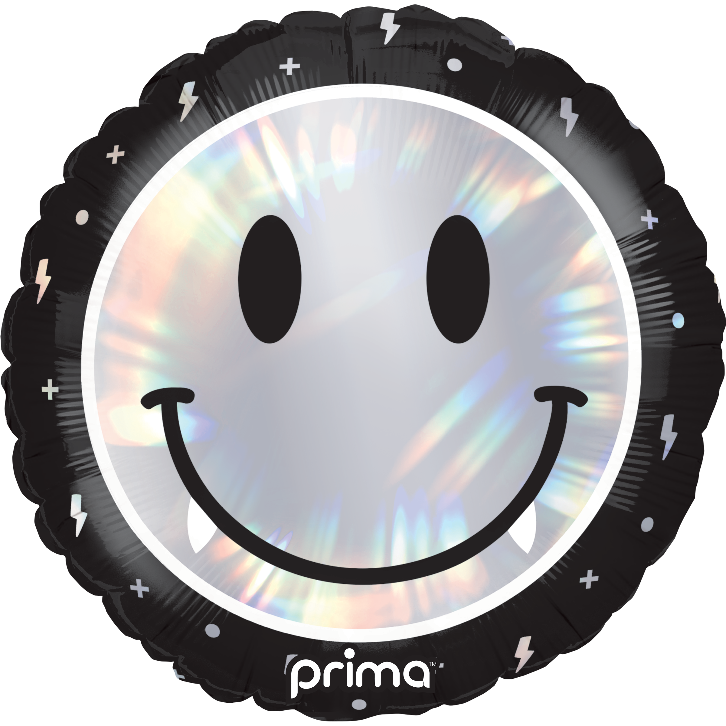 Foil Balloon 18" Round Holographic Vampire