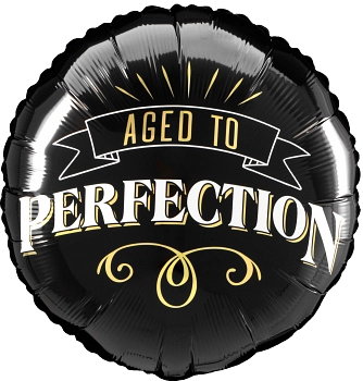 Anagram Better With Age 18" Round Foil Balloon