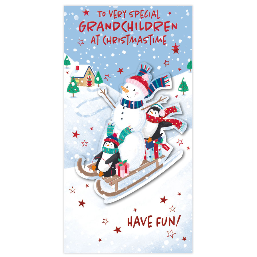 Prelude 6 Pack Cards C55 Christmas Grandchildren