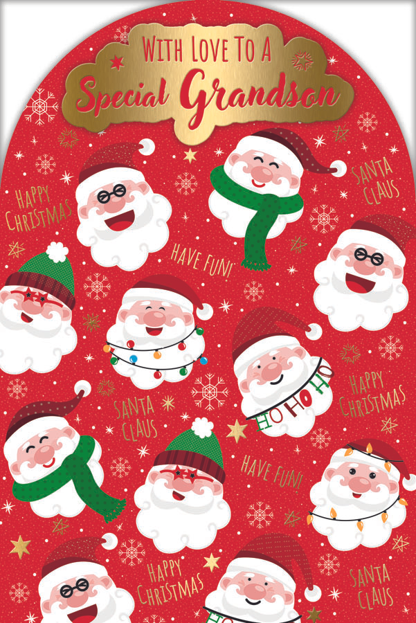 Prelude 6 Pack Cards C75 Christmas Grandson