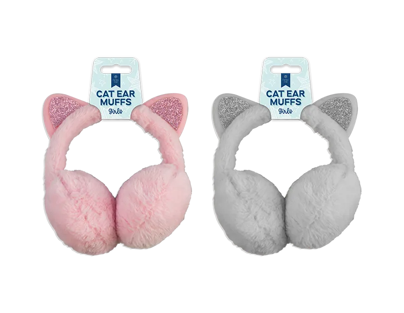 Gem Imports Ear Muffs Cat Girls (Colour May Vary)