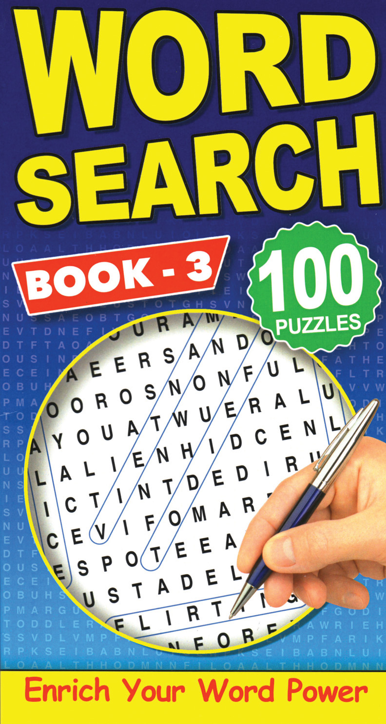 Wordsearch Book - Book 3 120x330mm 12pk