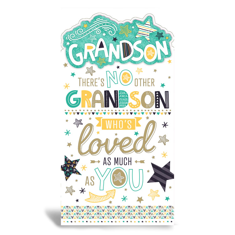 Prelude Platinum C55 Birthday Grandson 6pk