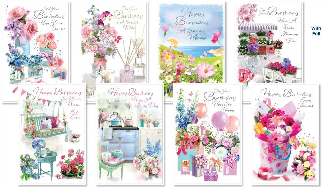 Simon Elvin C50 Birthday Fem Assortment 12x6pk