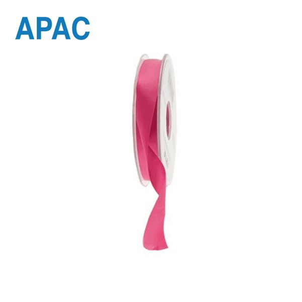 APAC Ribbon Satin Cerise 15mm x 20M