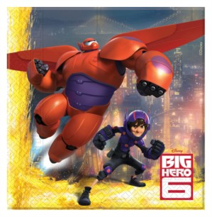 Big Hero 6 Luncheon Napkins 20pk