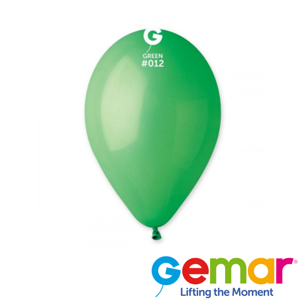 Gemar Standard Green 13" Latex Balloons 50pk