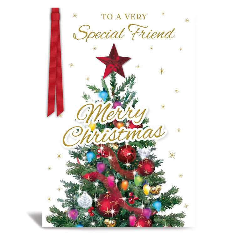 Prelude 6 Pack Cards C50 Christmas Friend Tree