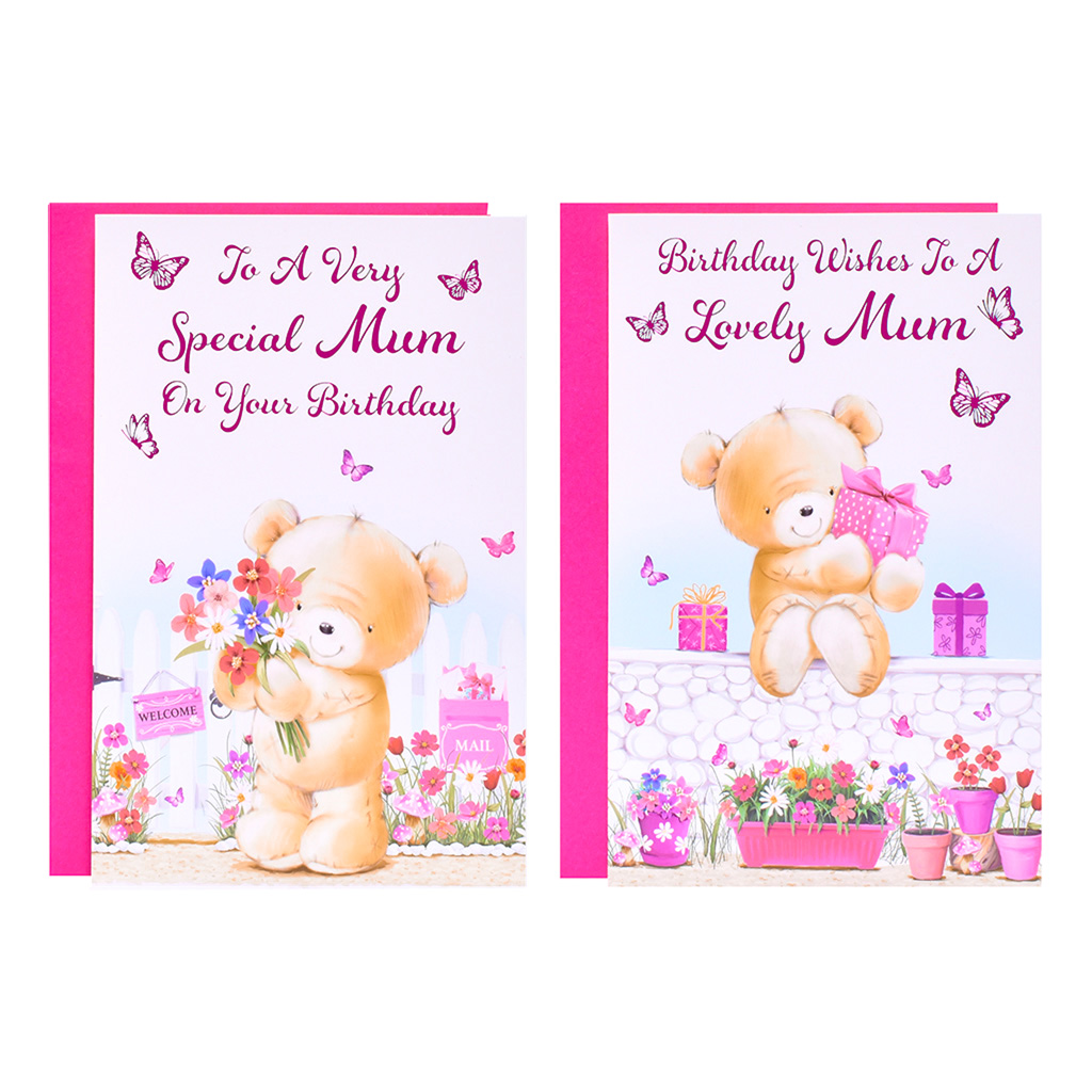 Poppyhill 12 Pack Cards C50 Birthday Mum
