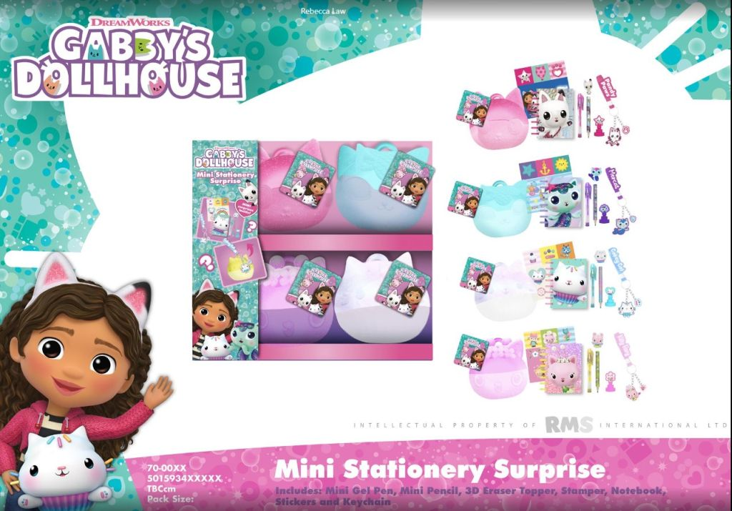Gabby's Dollhouse Stationery (Design May Vary)