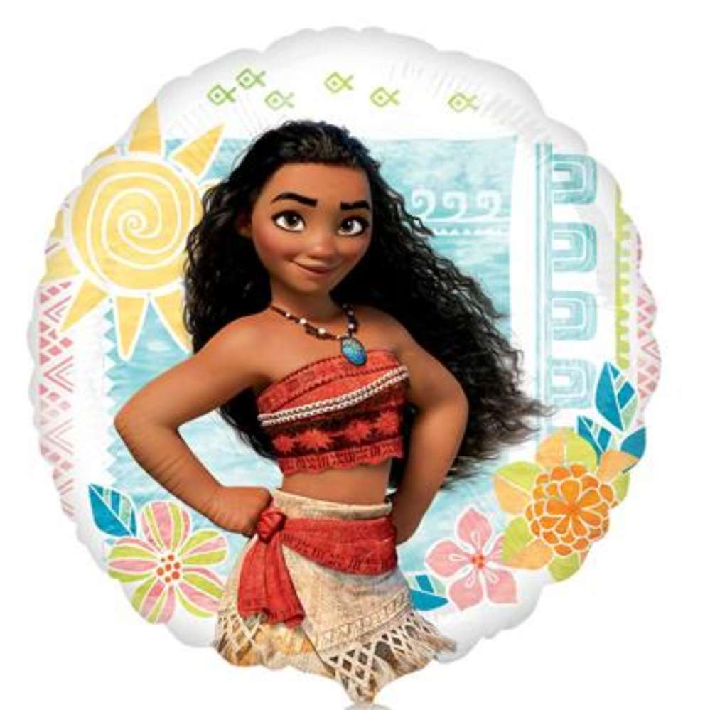 Anagram Foil Balloon 18" Round Disney Moana