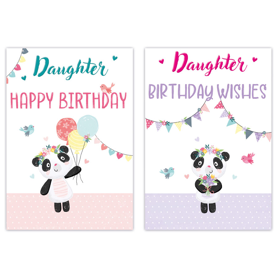 Poppyhill C50 Birthday Daughter 12pk
