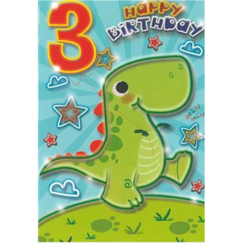 Simon Elvin C50 Birthday Age 3 6pk