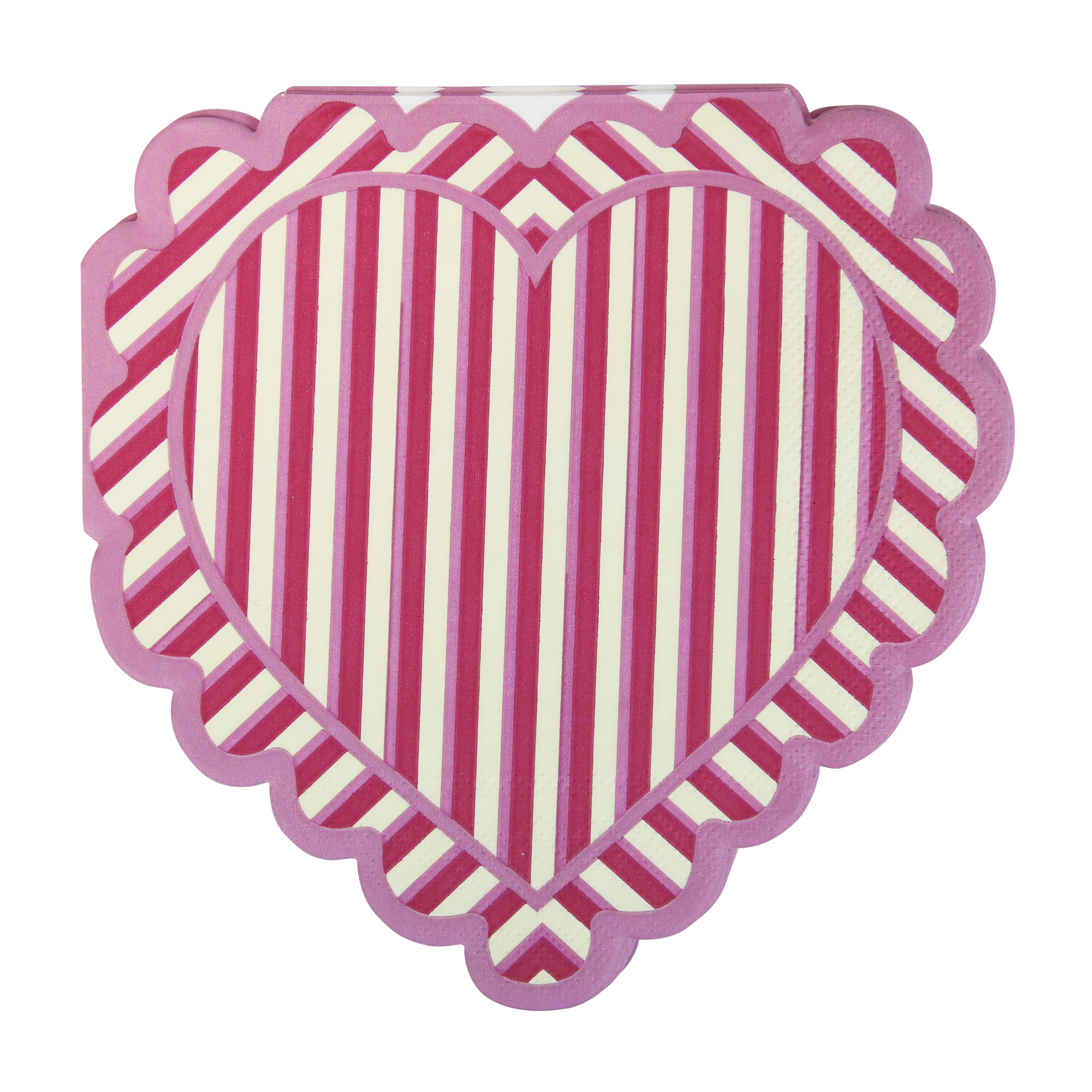 Eurowrap 24 Pack Napkins Paper Heart