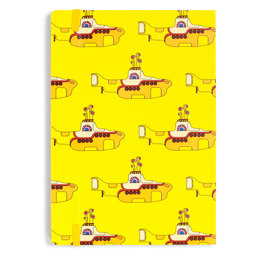 A5 Notepad The Beatles Yellow Submarine White