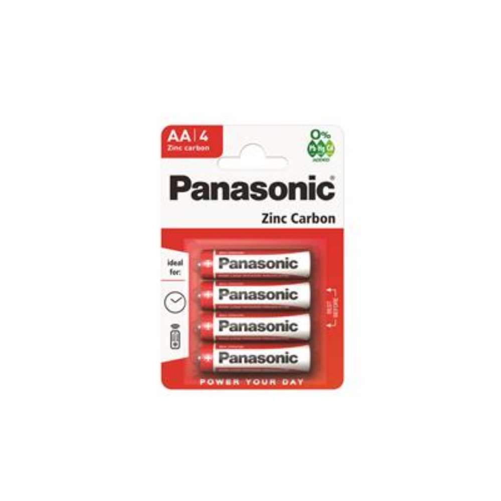 Panasonic 4 Pack Batteries AA