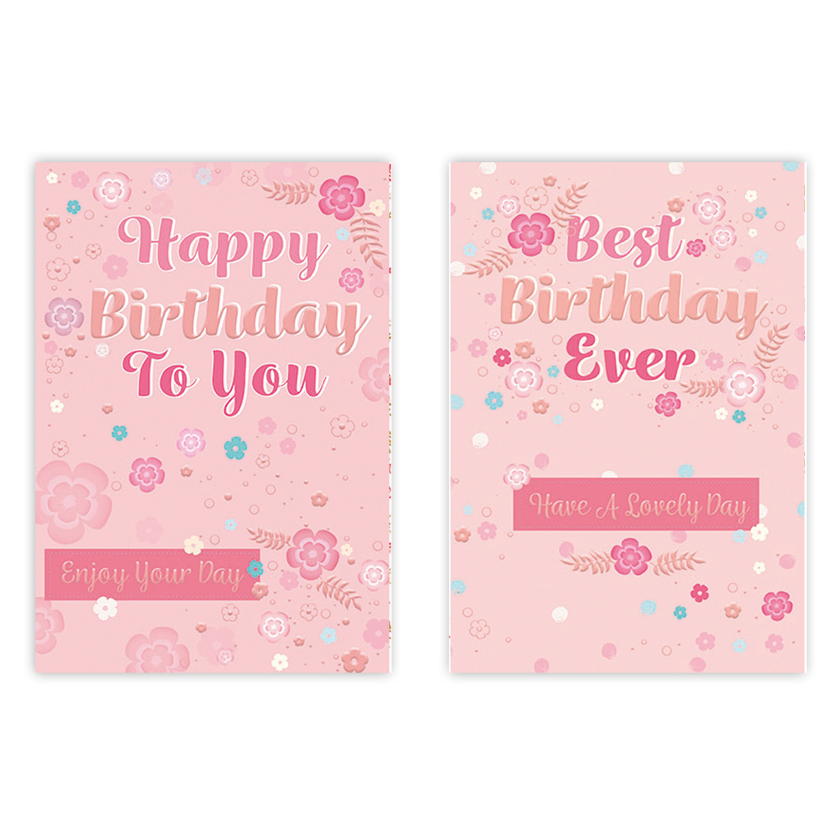 Poppyhill 12 Pack Cards C50 Birthday Open