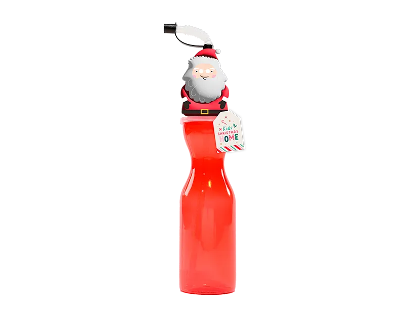 Gem Imports Drinks Bottle Santa 450ml