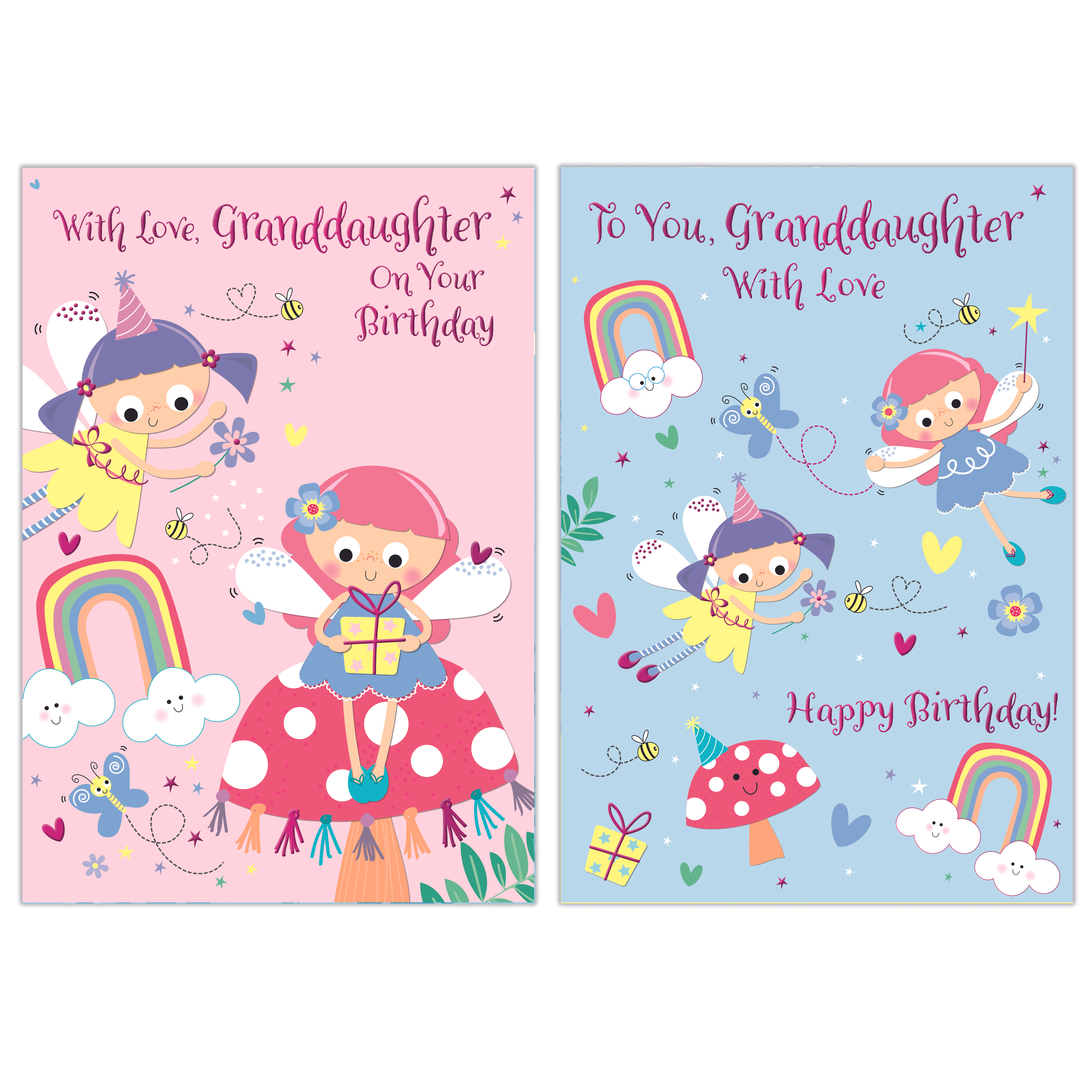 Poppyhill C50 Birthday Granddaughter 12pk