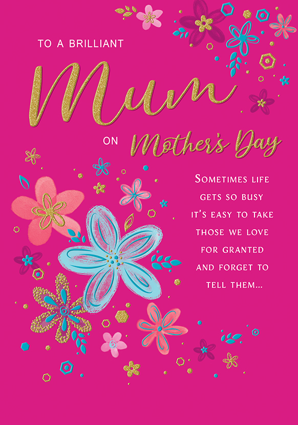 Regal 6 Pack Cards C75 Mother's Day Mum
