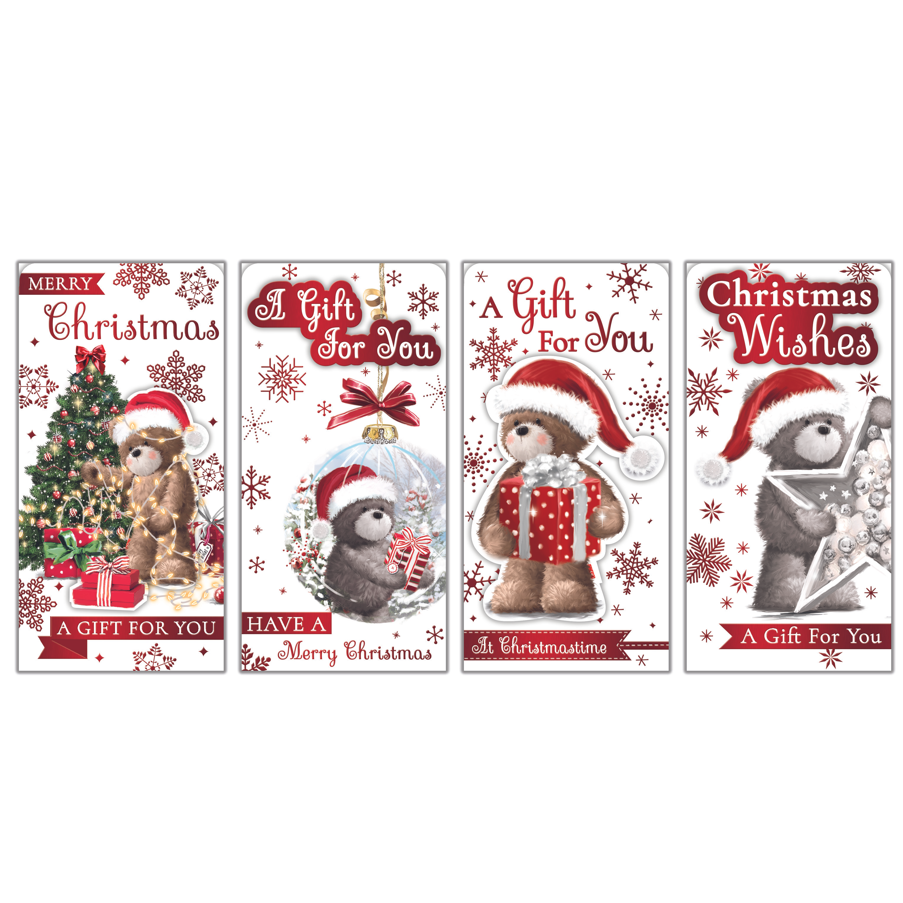 Tiger Feet Christmas Money Wallets 36pk