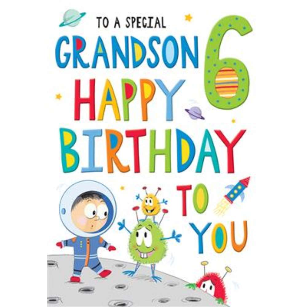 Regal C75 Birthday Age 6 Grandson 6pk