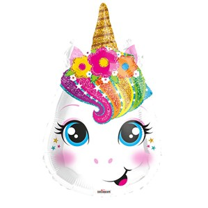 APAC Foil Balloon Cute Unicorn Head 18
