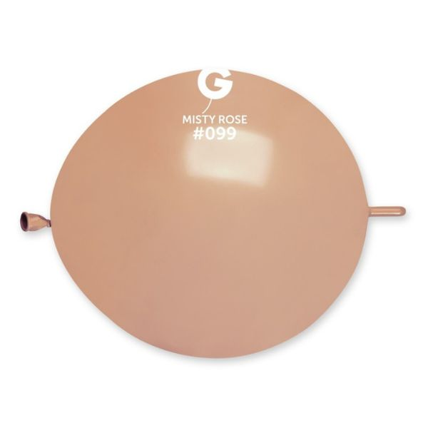 Gemar 50 Pack Latex Balloons Glink Misty Rose 13