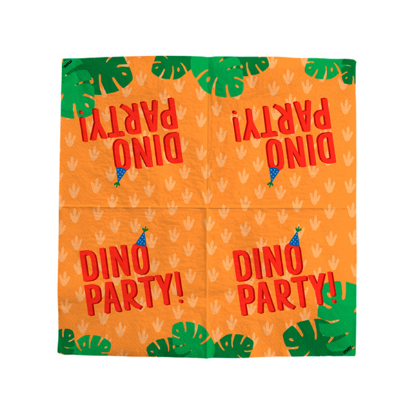 Dino Party 3-ply Napkins 20pk