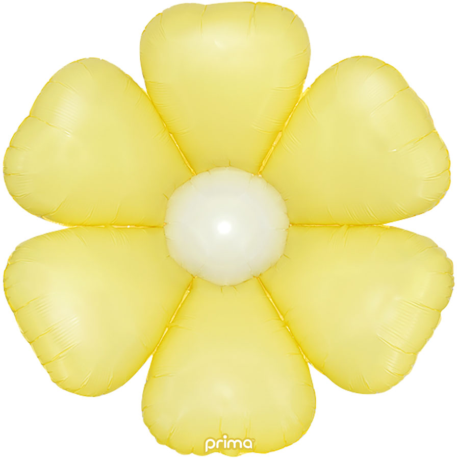 Foil Balloon 34" Shape Yellow Daisy