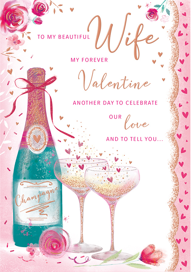 Regal 6 Pack Cards C90 Valentine's Day Wife